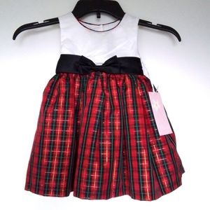 PETITE FRAIS PLAID DRESS SIZE 18M